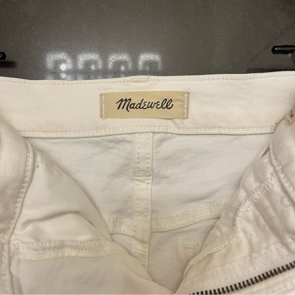 Madewell The Perfect Vintage Jean in white size 26 high rise skinny fall - Picture 9 of 15